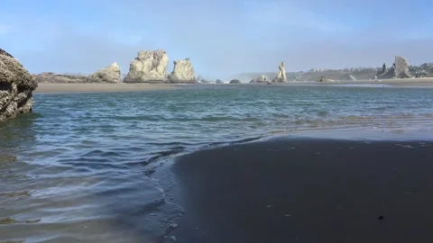 Sea waves time lapse Stock Footage 202186233