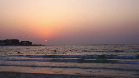 Sea waves timelapse Stock Footage 80232260