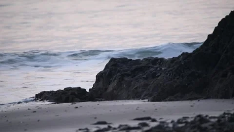 A sea of waves, view of the ocean Video stock 310919789