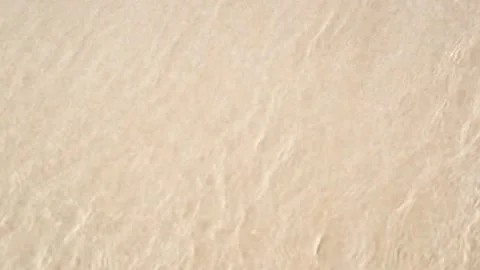 Sea waves wash the sandy beach . Stock-Footage 150416994