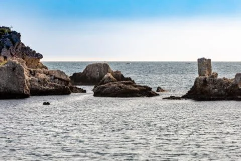 The sea in winter Stock Photos