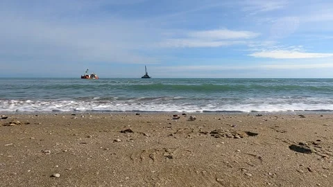 Sea working Stock Footage 273057910