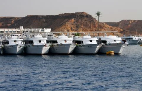 Sea yachts Stock Photos