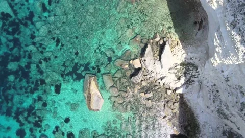 Seabed and cliff Stock Footage 138324052