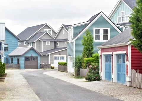 Seabrook, WA Foto stock