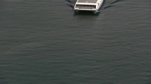 SeaBus Time Lapse Stock Footage 10786057