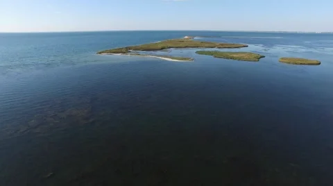 Seacoast at the sunny evening Stock-Footage 67702354