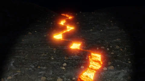 Seafloor Eruption Stock Footage 135495281