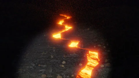 Seafloor Opening Stock Footage 135489604