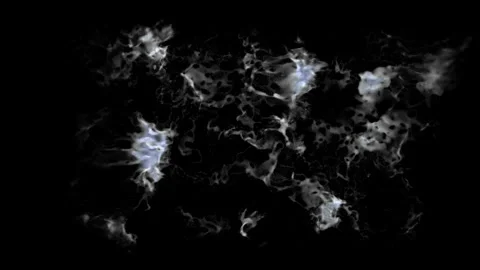 Seafoam texture isolated on black with alpha, seamless loop Stock Footage 304535234