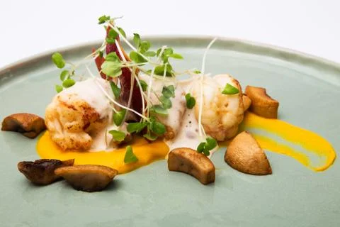 Seafood appetizer Stock Photos