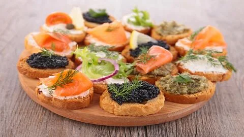 Seafood. Assorted. Stock Photos