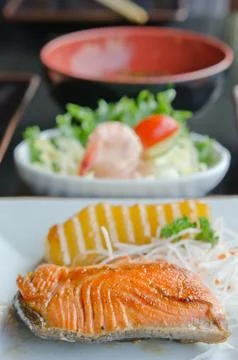 Seafood dish 스톡 사진