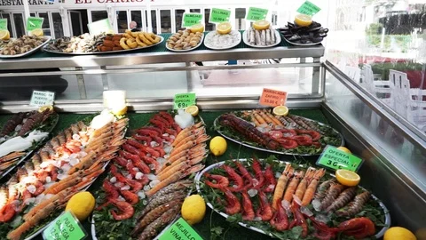 Seafood Stock Footage 89699957