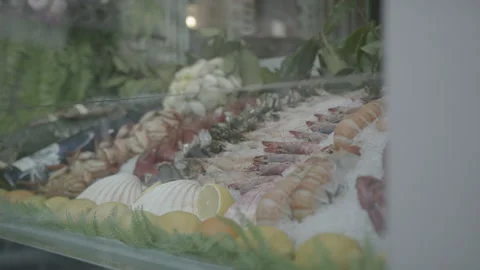 Seafood in Madrid 2 Stock Footage 245238433