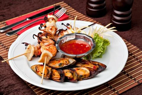 Seafood Foto stock