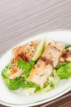 Seafood plate. Stock Photos