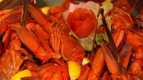 SEAFOOD PLATTER 스톡 동영상 24253314