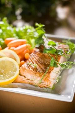 Seafood portion Stock-Fotos