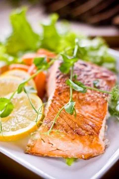 Seafood portion 스톡 사진