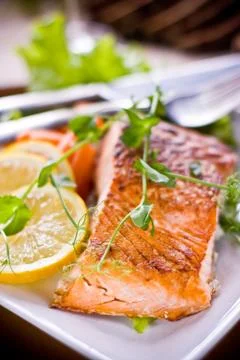 Seafood portion Foto stock