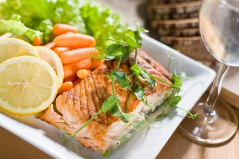 Seafood portion Foto stock