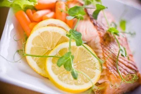 Seafood portion Stock-Fotos