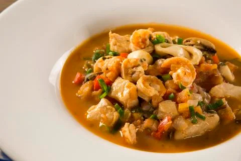 Seafood. Prepared Shellfish. Mediterranean. Stock Photos