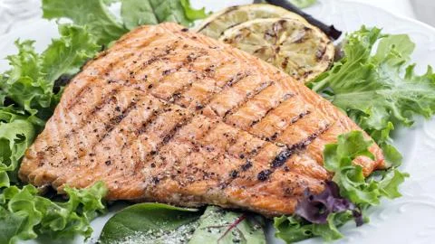 Seafood. Red fish Stock Photos
