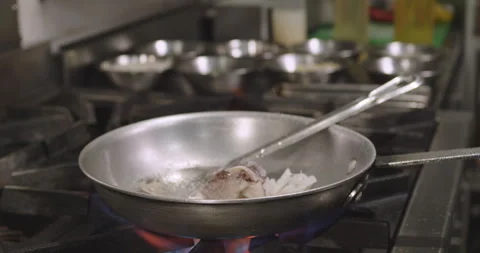 Seafood Rice Preparation – Step-by-Step Cooking Video Stock Footage 291197234