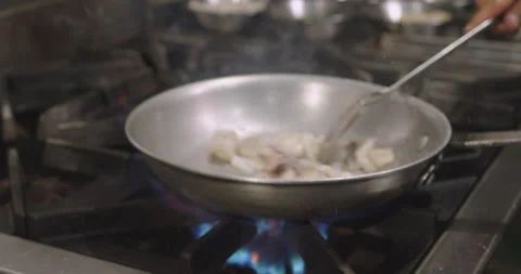 Seafood Rice Preparation – Step-by-Step Cooking Video Stock Footage 291197316