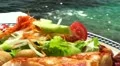 Seafood salad HD Footage