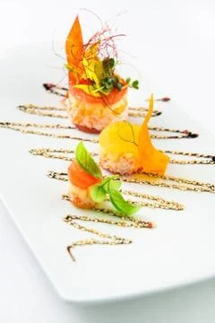 Seafood salad Stock Photos
