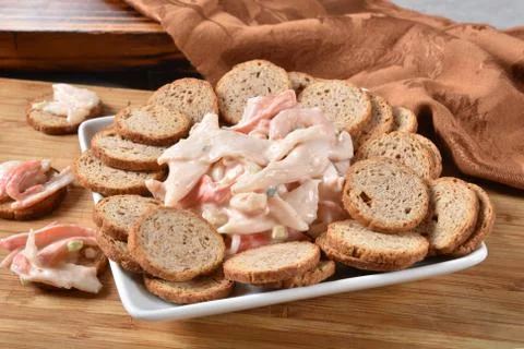 Seafood snack Stock Photos
