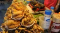 Seafood Stall. HD Footage