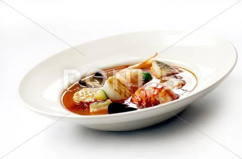 Seafood stew Stock Photos