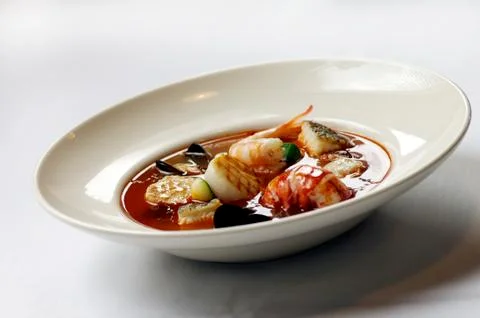 Seafood stew Foto stock