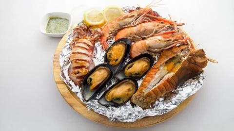 Seafood to your table Stock Photos
