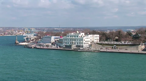 Seafront of the city of Sevastopol. Stock-Footage 27107639