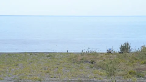 Seafront in marina Stock Footage 143454972