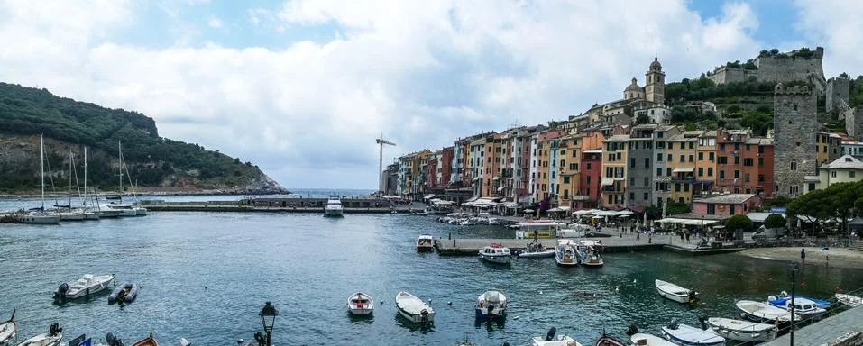 The seafront of Portovenere Stock Photos