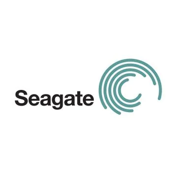 Seagate storage technology hardware illustration logo Stock Illustration