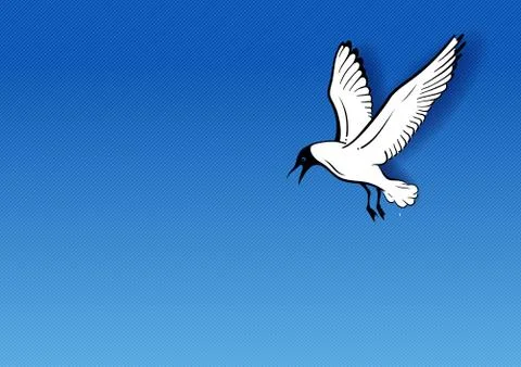 Seagull Stock Illustration