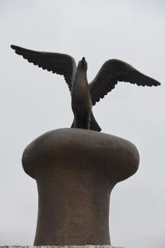 The Seagull monument Stock Photos