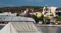 Seagull sit on the boat HD Footage