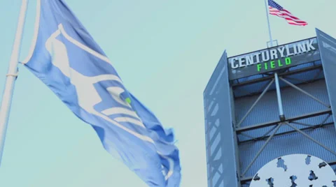 Seahawks CenturyLink Stock Footage 35761102
