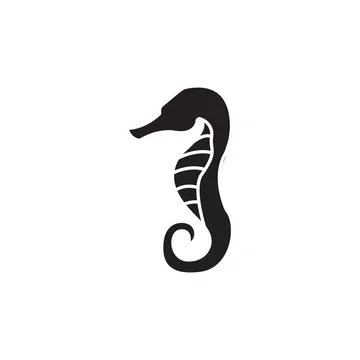 Seahorse icon vector Stock Illustration