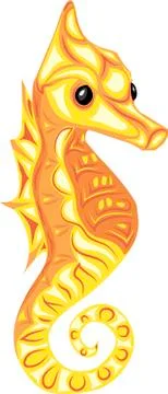Seahorse Stock Illustration