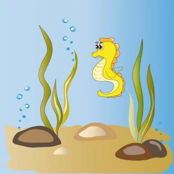 Seahorse Stock Illustration