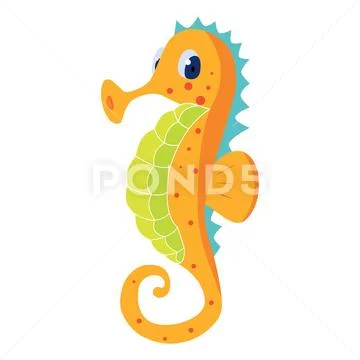 Seahorse Stock Illustration
